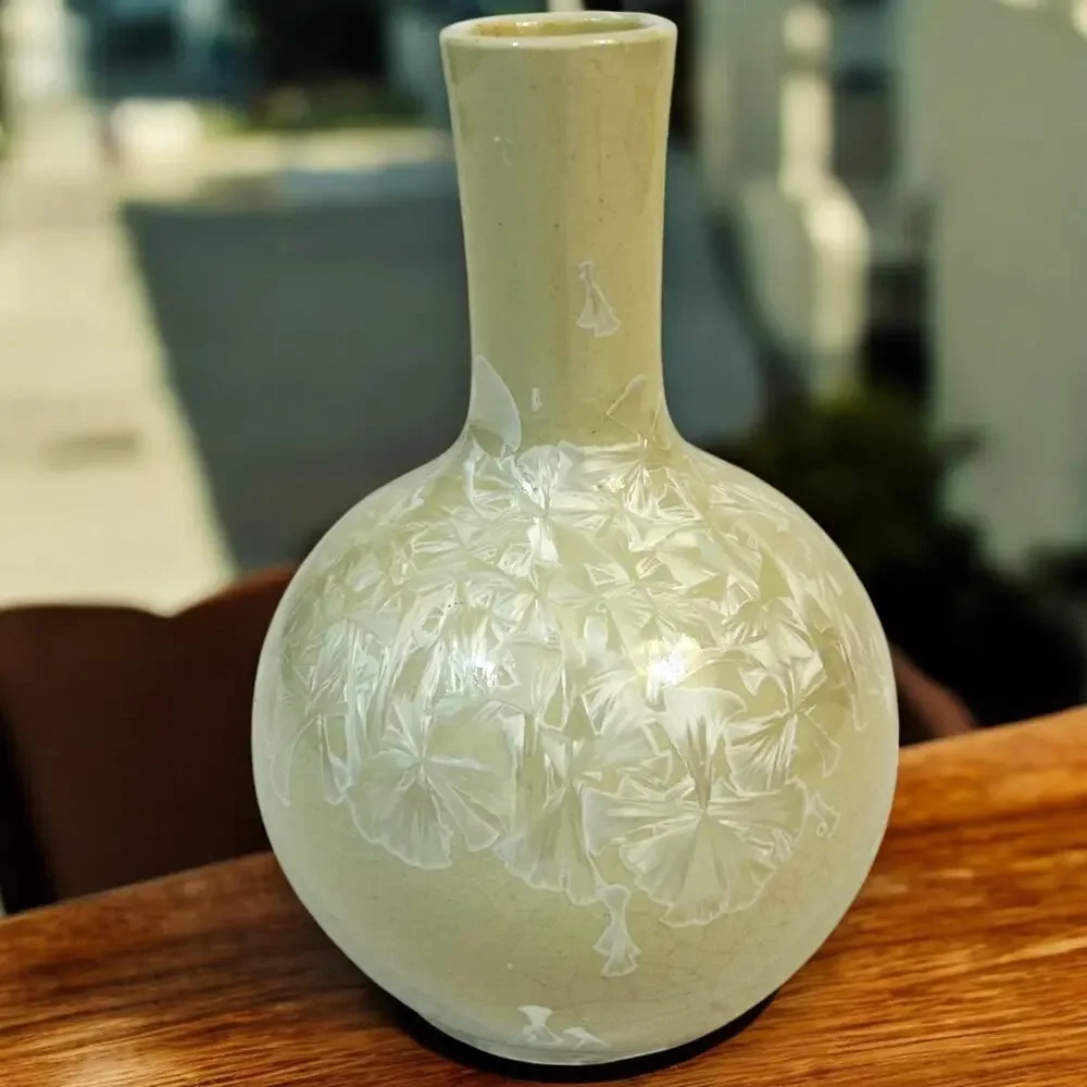 Crystalline Vase Glaze Art Finish 6.5